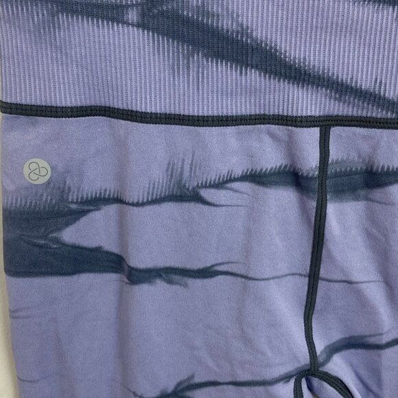 NEW Nordstrom Zella Tie Dye Seamless Ankle Leggings Size XS High Rise Yoga Pants - Picture 5 of 10